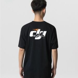 Black DJI Graphic T-Shirt